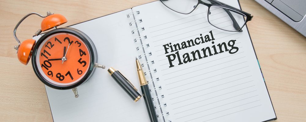 Business,Management,Concept,(financial,Planning),,Note,Book,,Computer,,Glasses,And