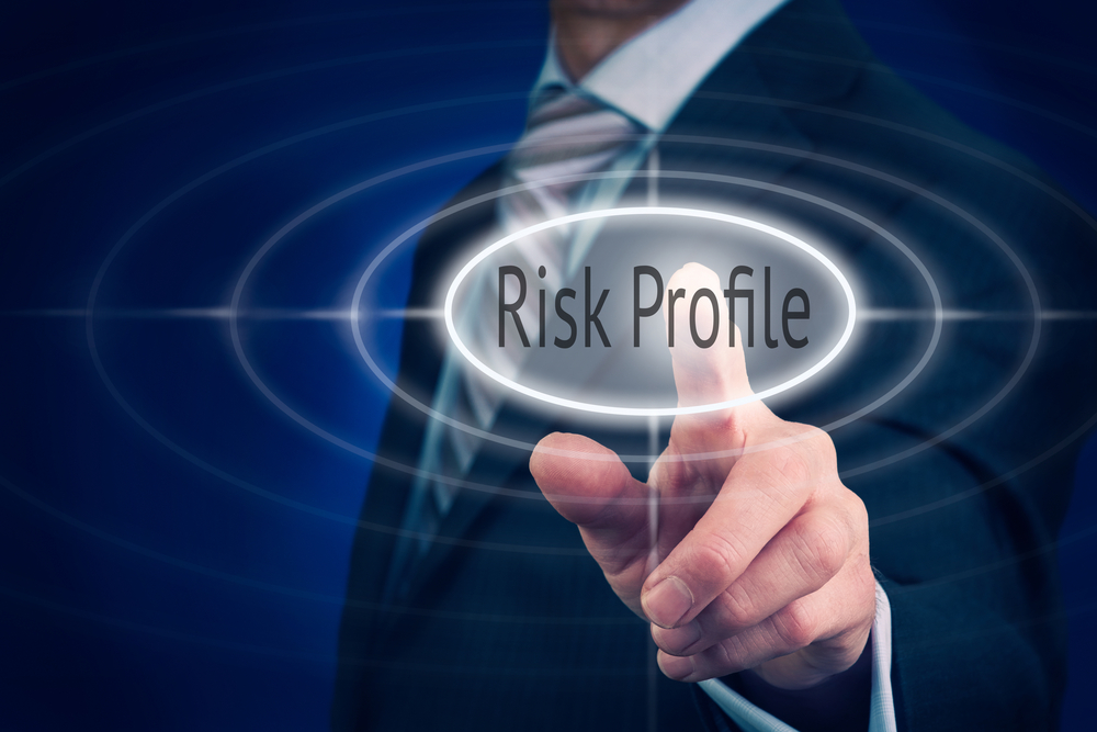 Businessman,Pressing,A,Risk,Profile,Concept,Button.
